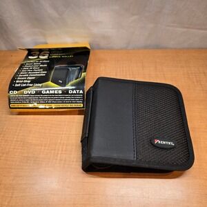 36 capacity disc CD Games DVD data holder envelope folder zippered case SENTRY